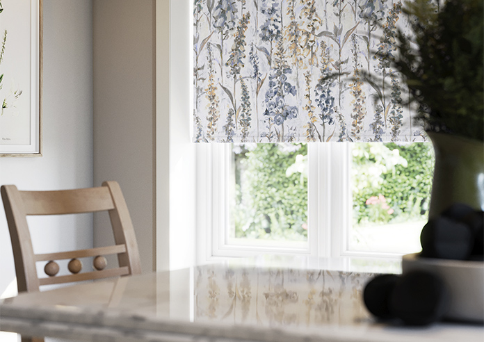 Cecelia, Blue Drift - Roller Blind - Image 5